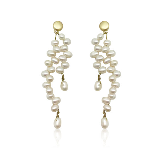 Freshwater Pearl Waterfall Earring|Lyria|Jeanette Maree|Shop Online Now